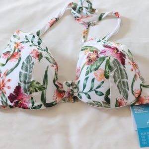 Floral Underwire Bikini Top